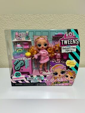 NEW LOL OMG Tweens Doll Babysitting Party Ivy Winks + Babydoll Set w Accessories